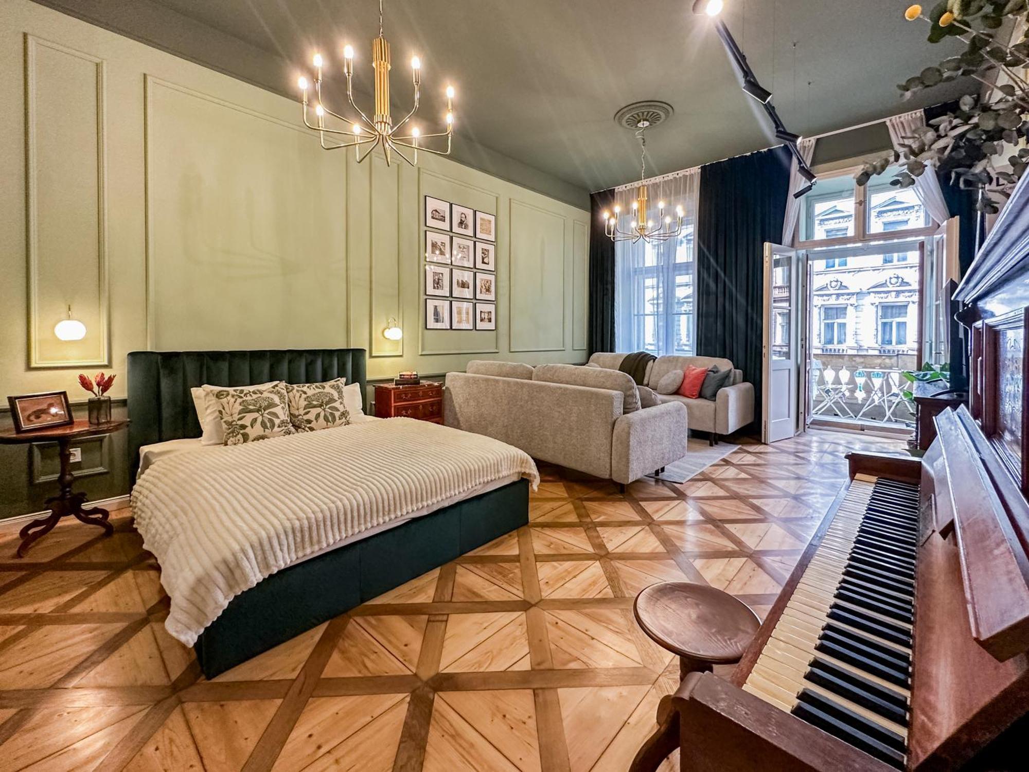 Turnkey I Antonin Dvorak Apartments Prague Luaran gambar
